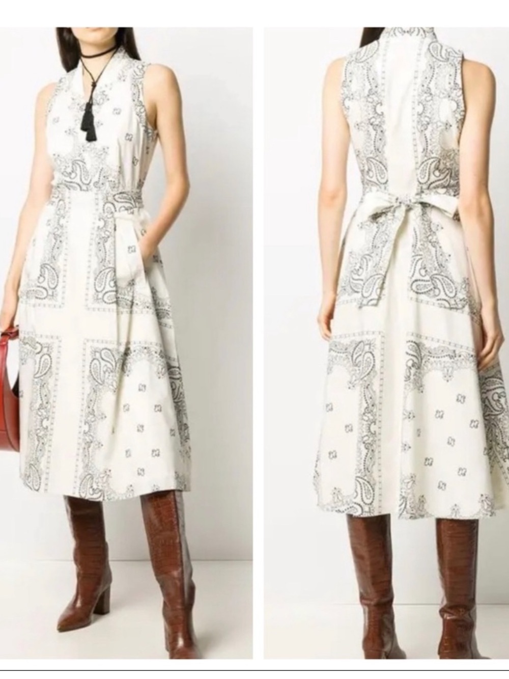 ⭐️Tory Burch Bandana Print Wrap Dress⭐️
